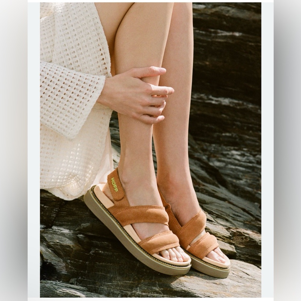 The Hoff Brand Road Lime Sandals - Picture 4 of 14